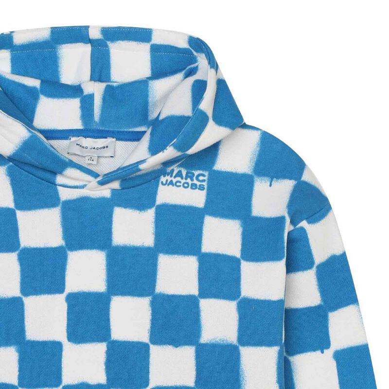 MARC JACOBS Check Sweatshirt 3 - 6Y image number 2